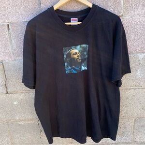 SUPREME Marvin Gaye Tee Graphic Print FW18 Black Size XL